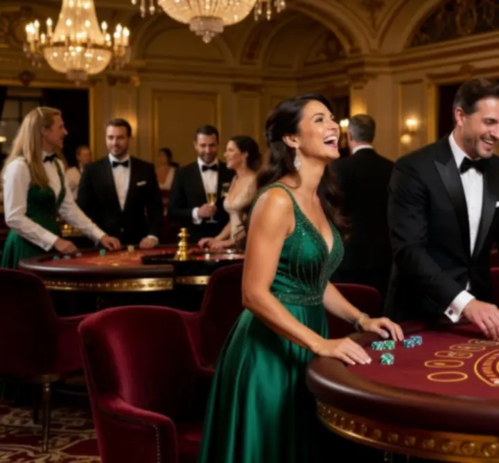 Rendezvény galéria ízelítője, elegáns kaszinó stílusú esemény pillanatképei