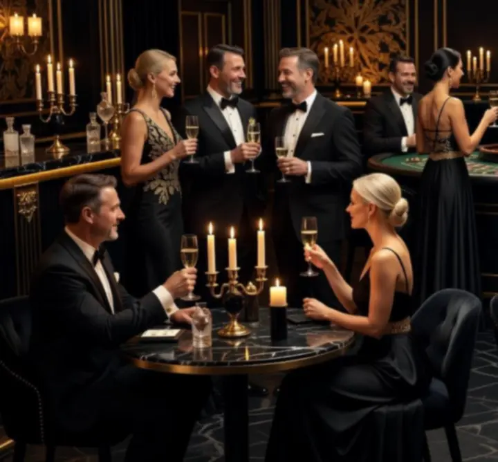 Luxus kaszinó lounge hangulatú eseményformátumok